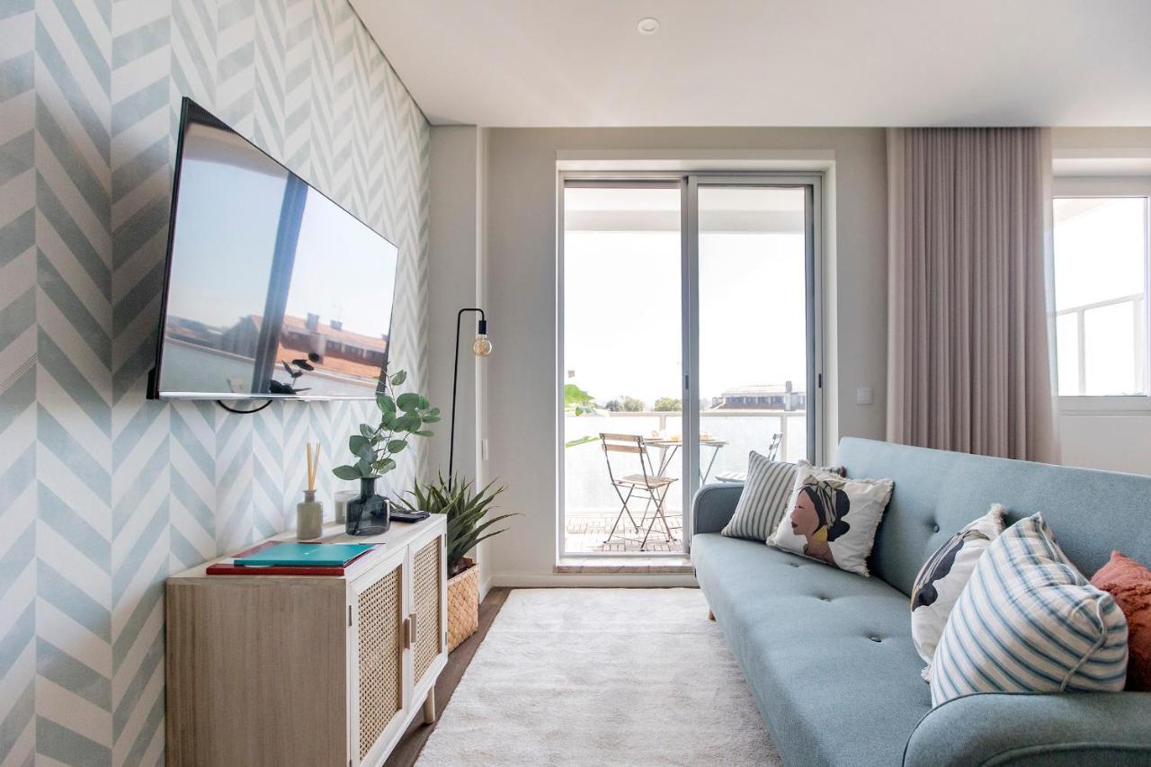 Elegant Studio W/ Ac & Balcony By Lovelystay Porto Dış mekan fotoğraf